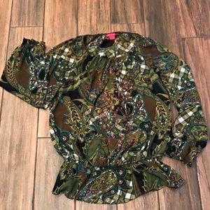 👚 LN Sunny Leigh brand women's long sleeve shirt